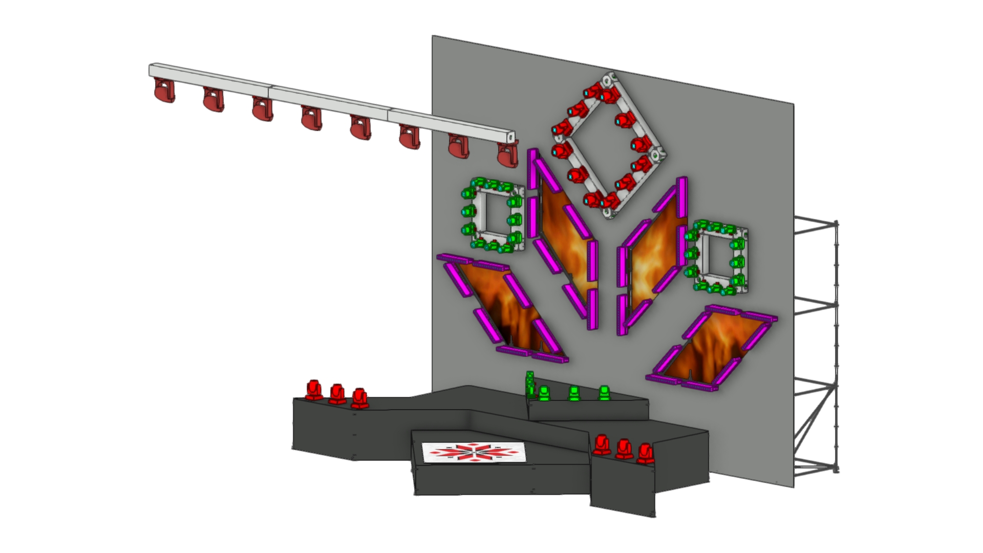 Kiev - Stereoplaza stage design 1