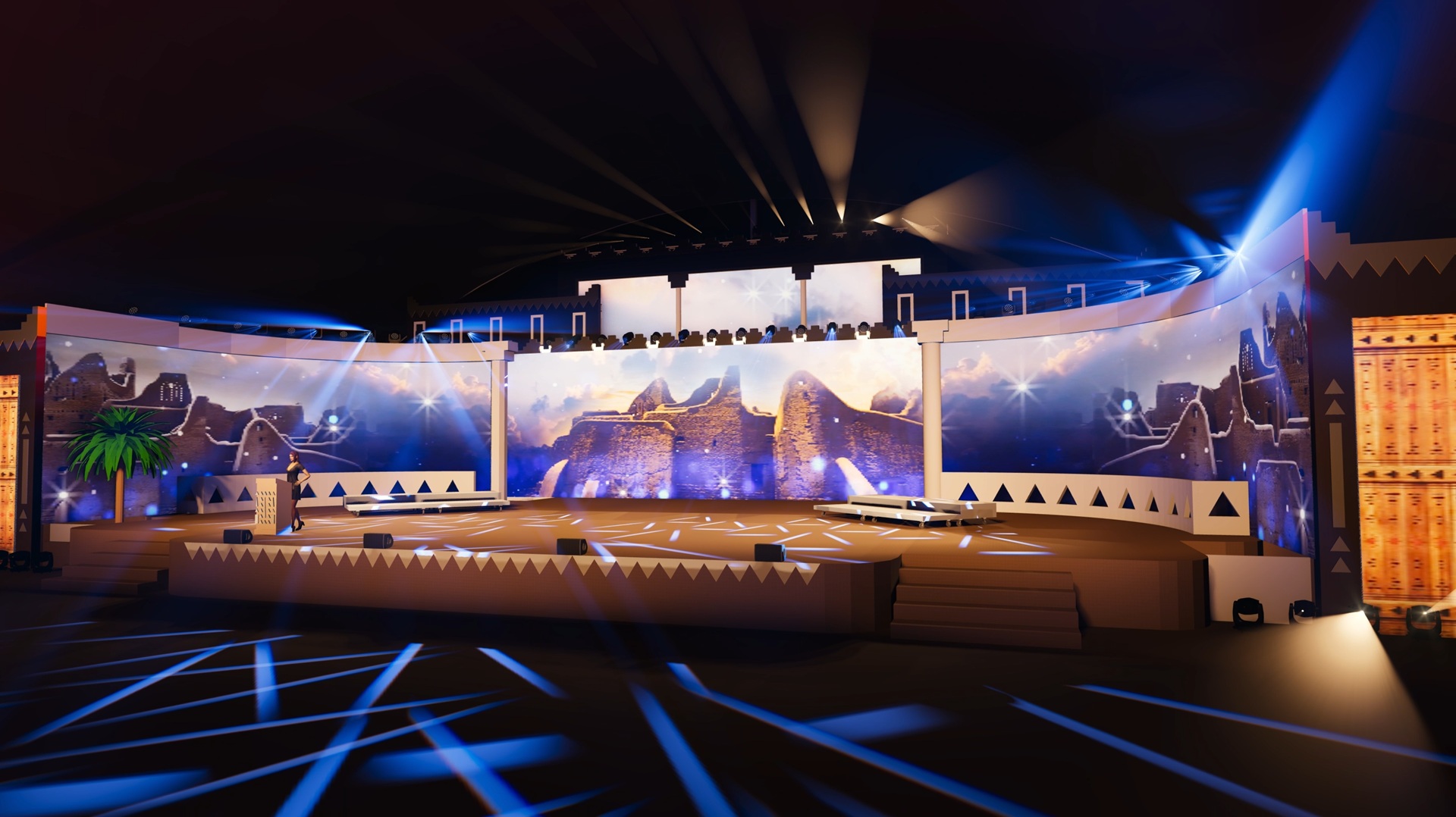 Diriyah stage design 2
