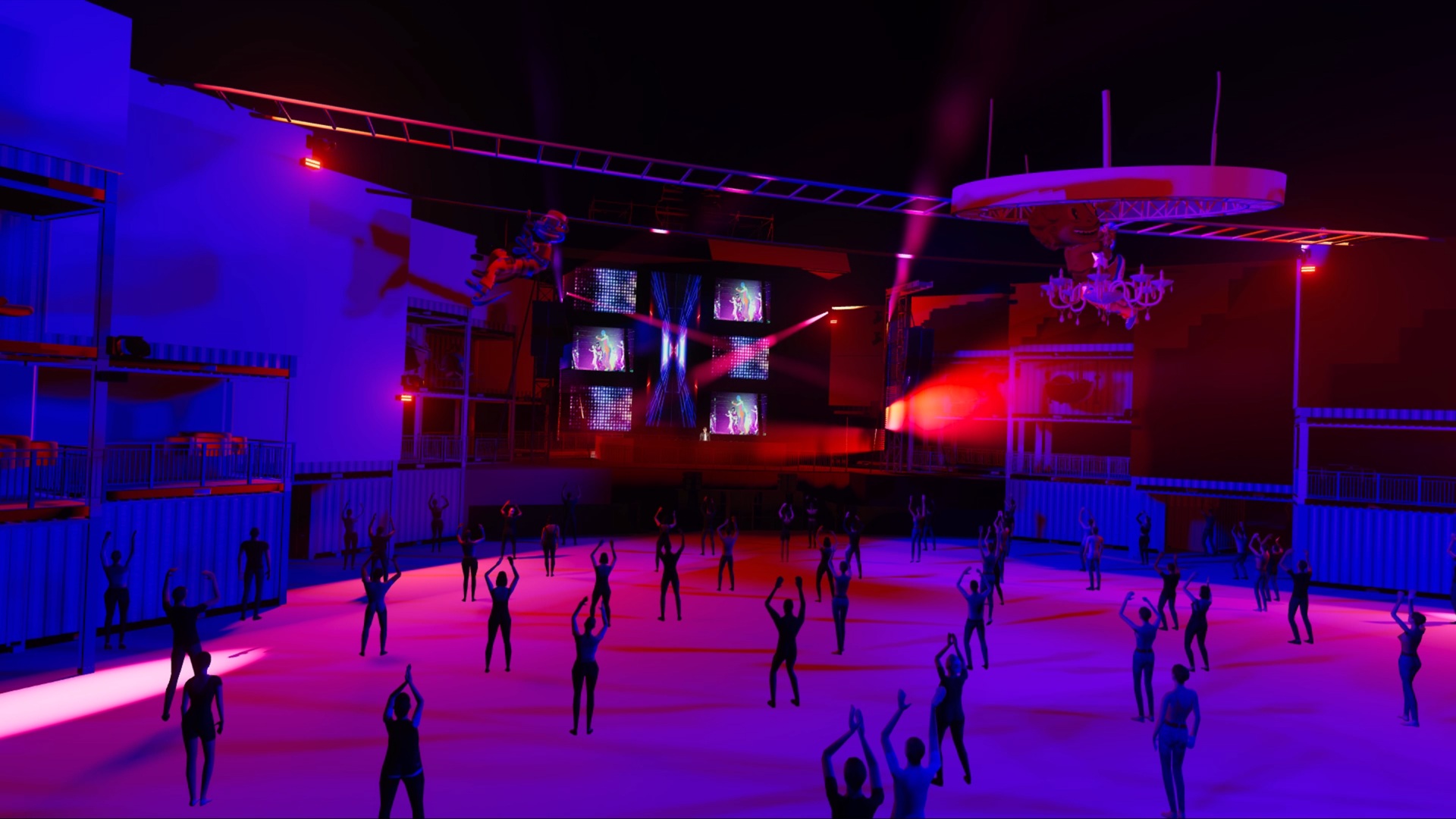 Freaks of Nature stage design 1