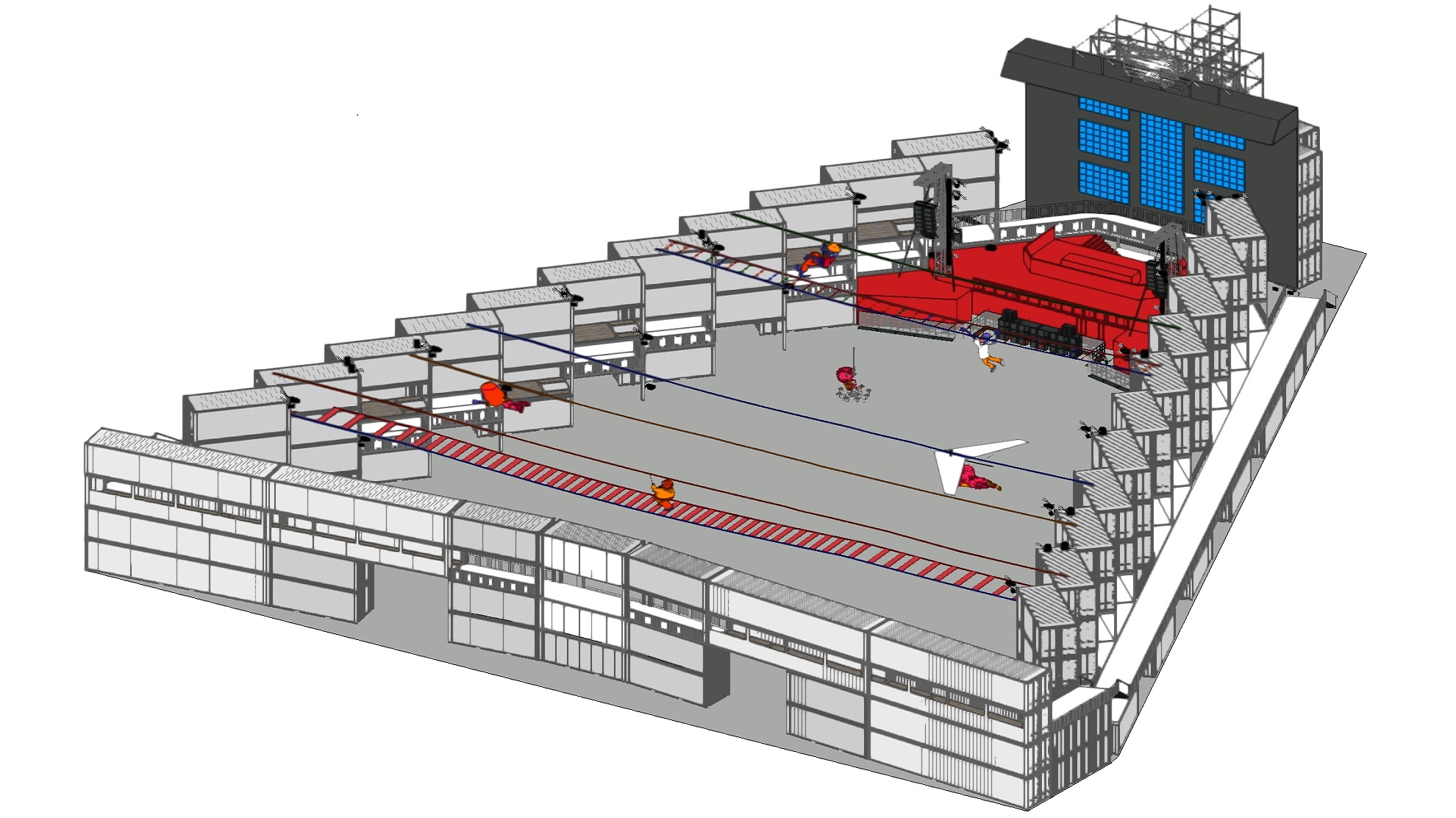 Freaks of Nature stage design 2