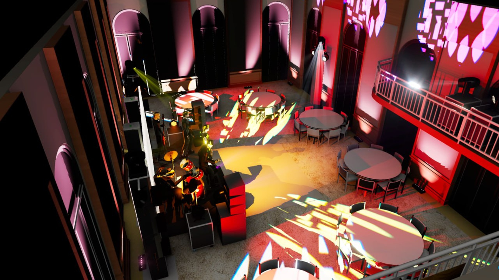 Paris - Private Party stage design 2
